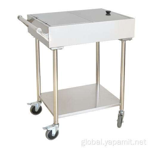 Steel Hotel Trolley Stainless Steel Saucing Trolley Factory